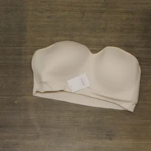 Auden Women's Padded Seamless Bandeau Bra EGGG8 Soft Petal Pink XL