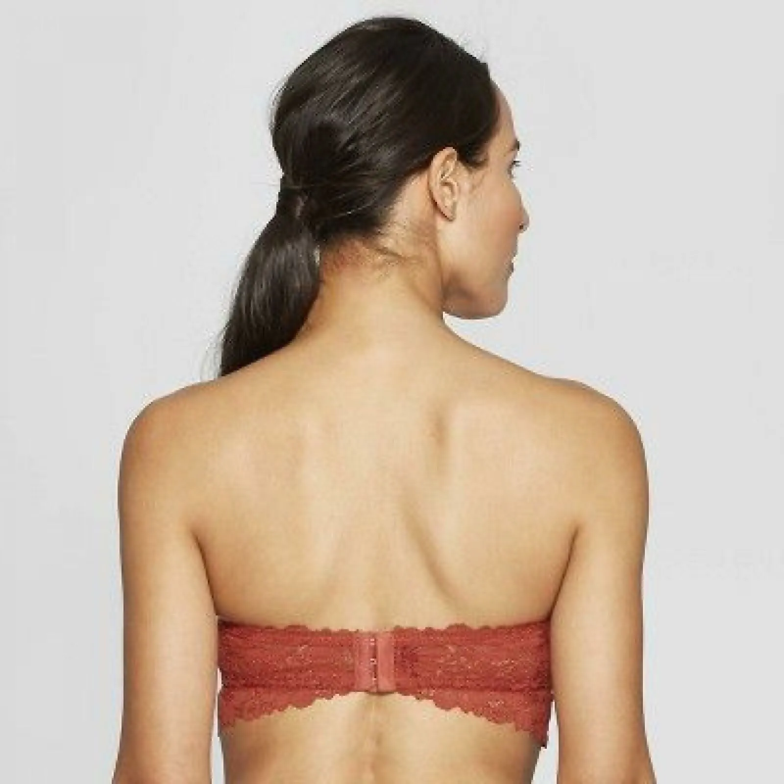 Auden Women's Unlined Underwire Bandeau Bra
