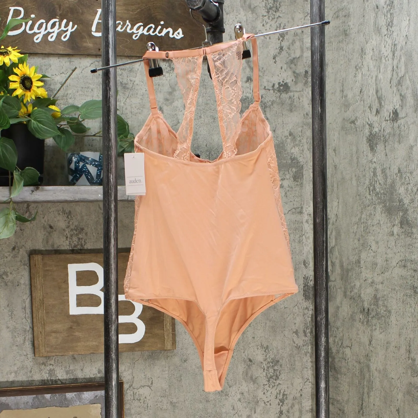 Auden Women's Unlined Underwire Bodysuit