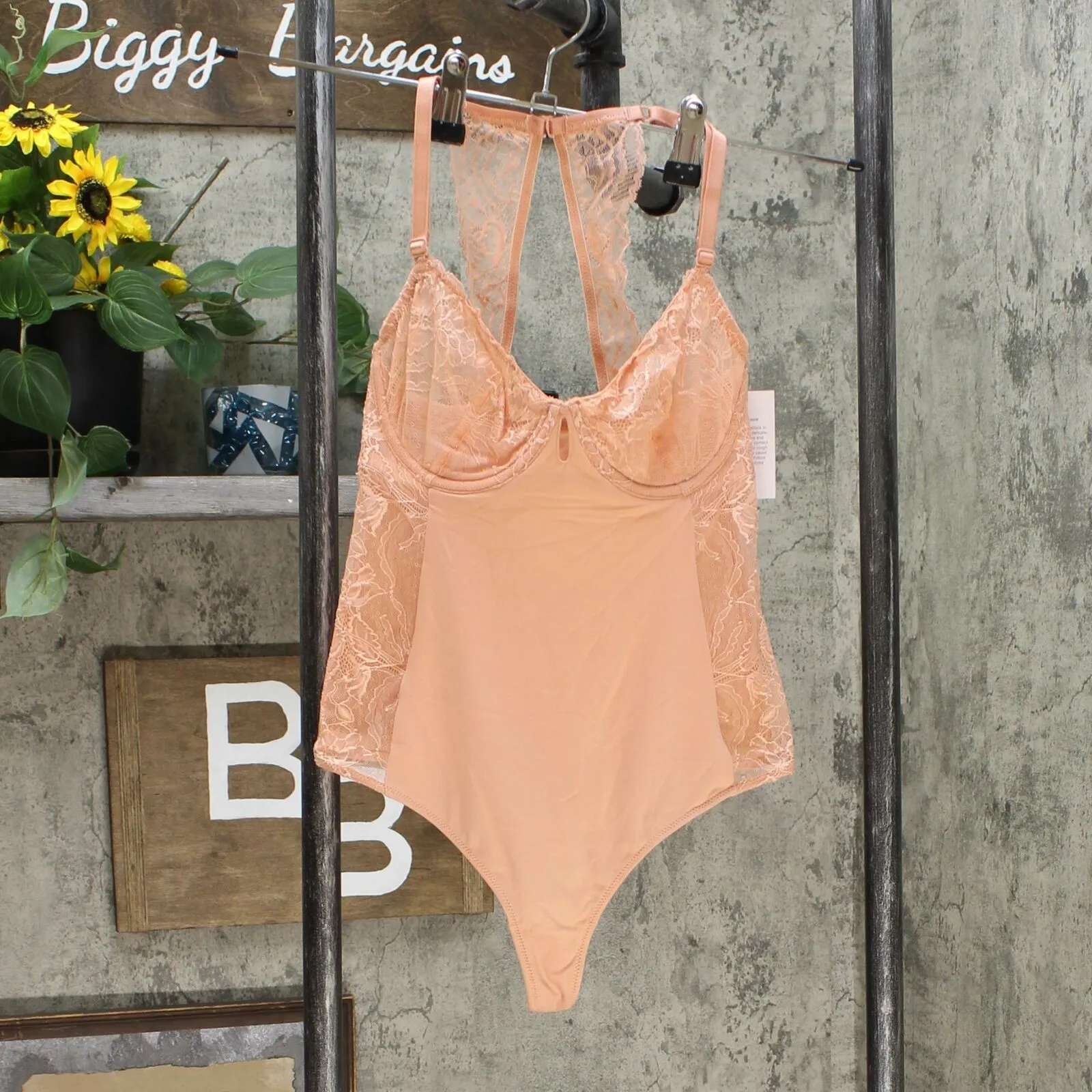 Auden Women's Unlined Underwire Bodysuit