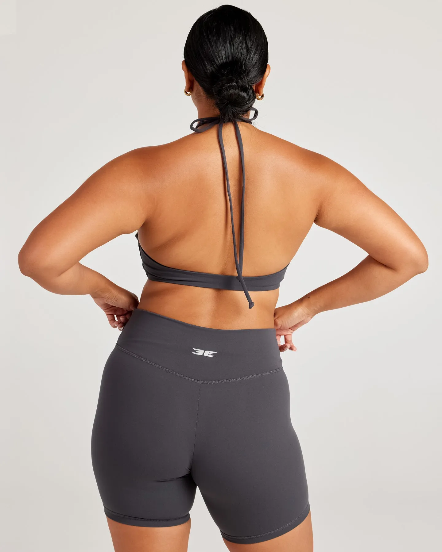 Aura Halo Bra - Charcoal