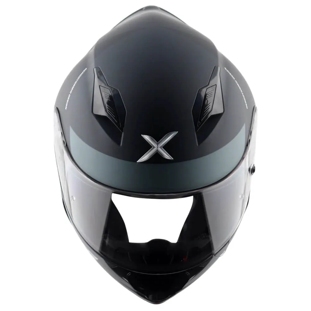 Axor Hunter Full Face Helmet Turbo Black / Grey Matt