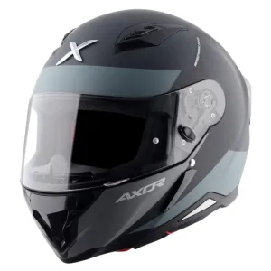 Axor Hunter Full Face Helmet Turbo Black / Grey Matt