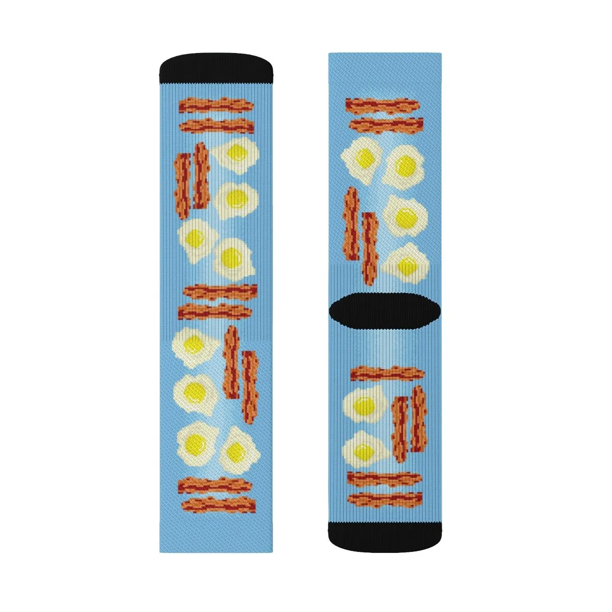 Bacon & Eggs Adult Crew Socks