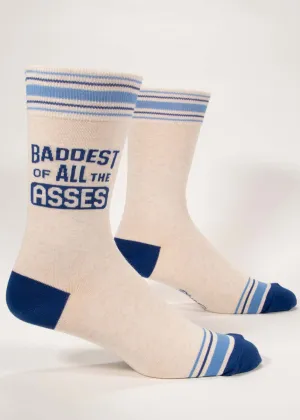 Baddest of All the Asses Men's Socks