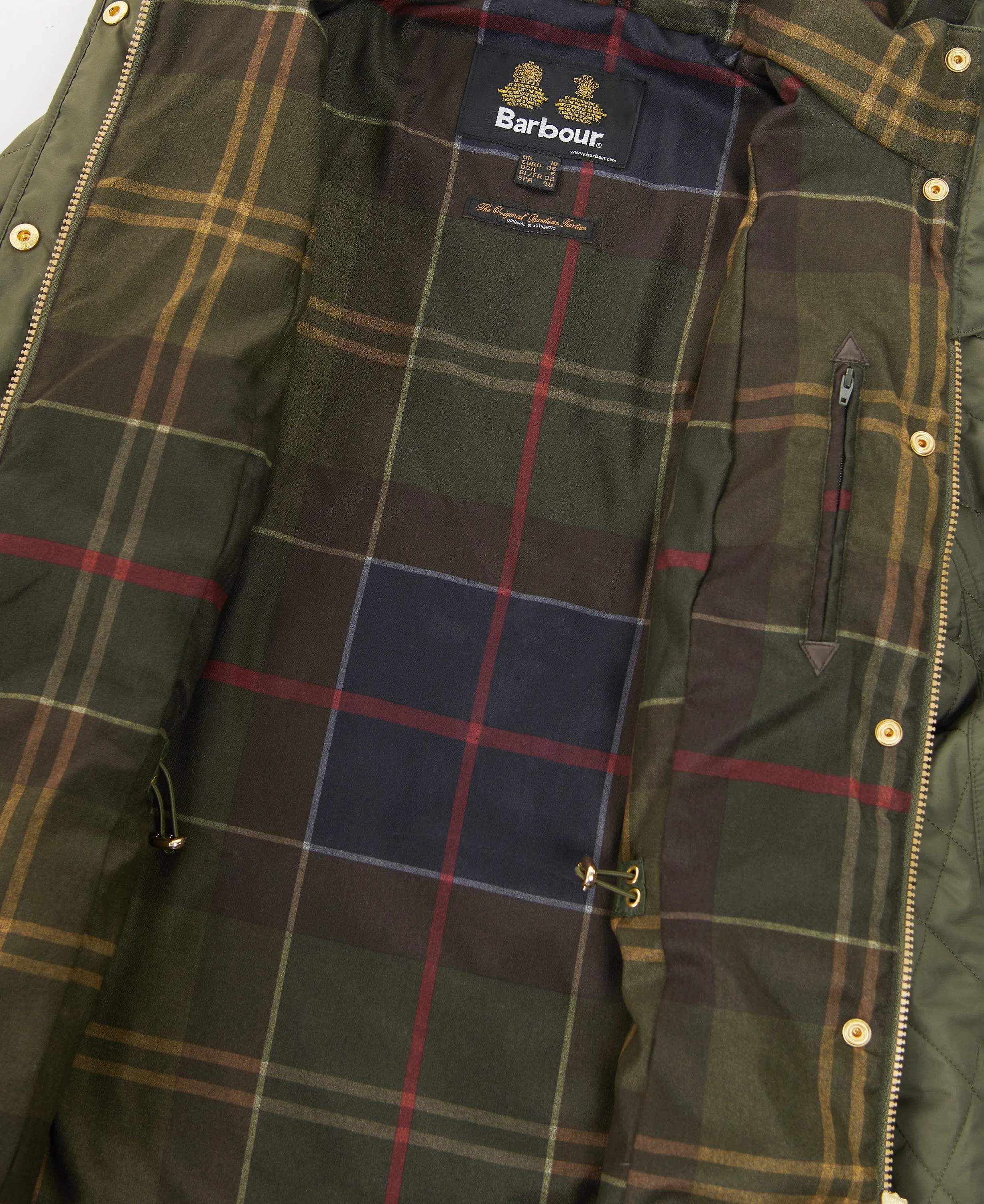 Barbour Millfire Quilt Jacket