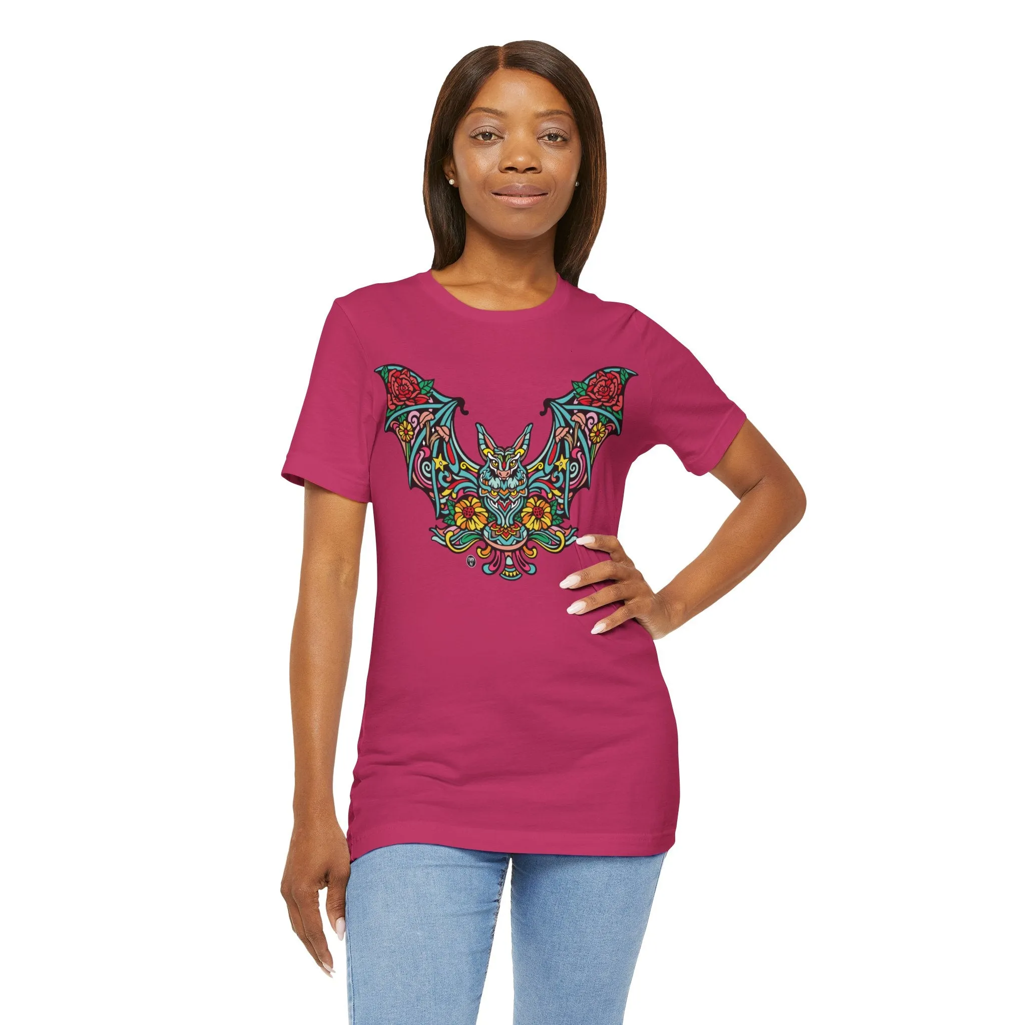 Batshroom Halloween 2024 | Art T-Shirt by Chaya Av