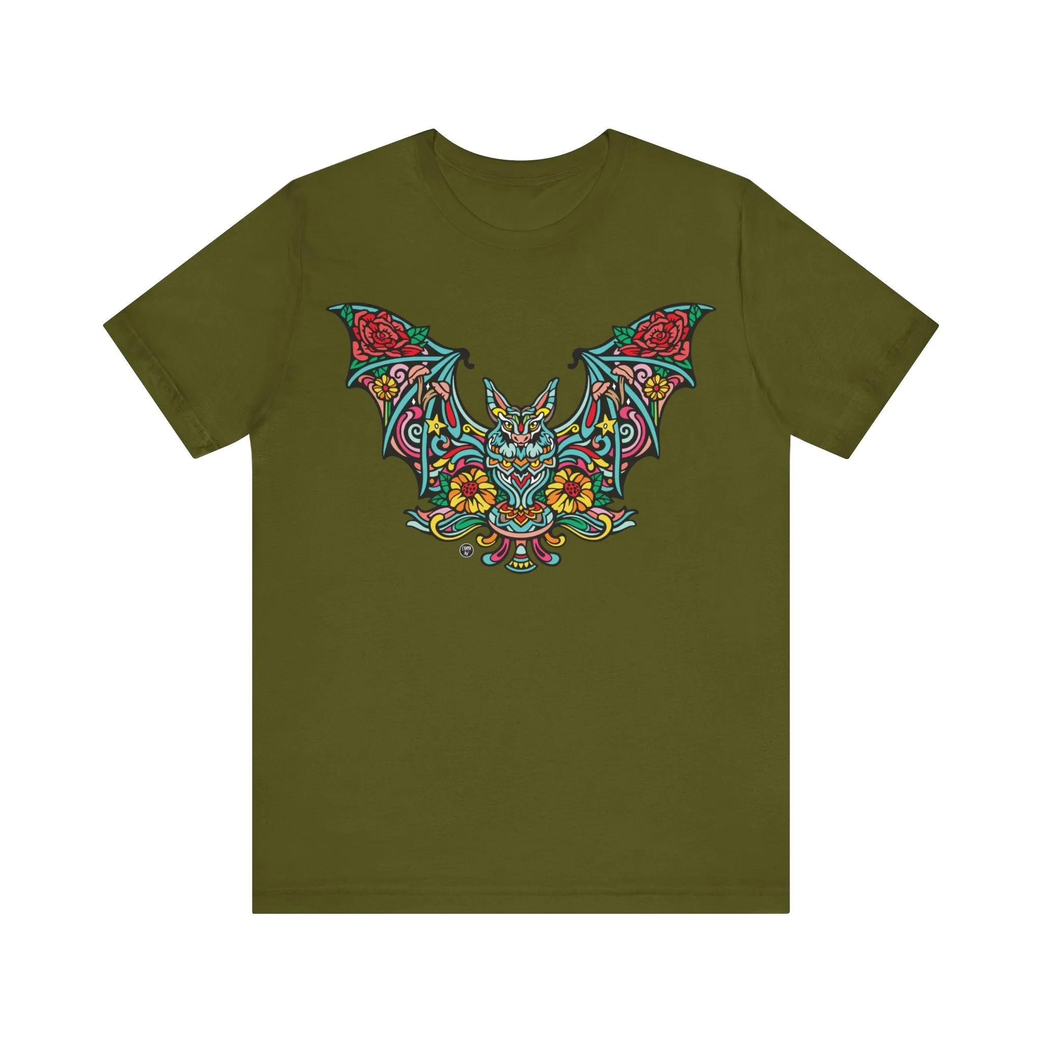 Batshroom Halloween 2024 | Art T-Shirt by Chaya Av