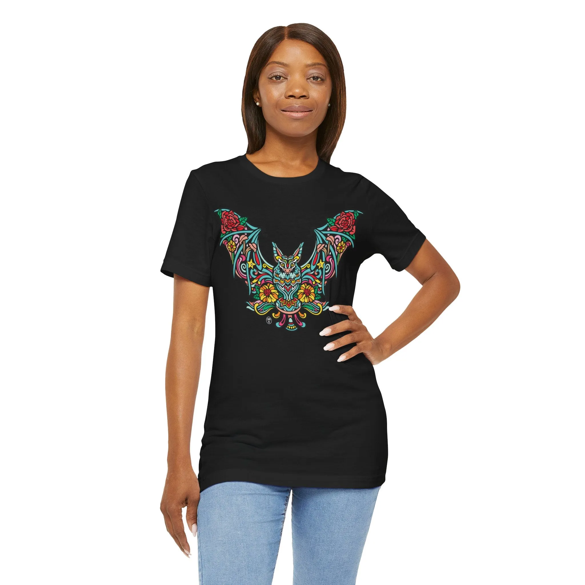 Batshroom Halloween 2024 | Art T-Shirt by Chaya Av