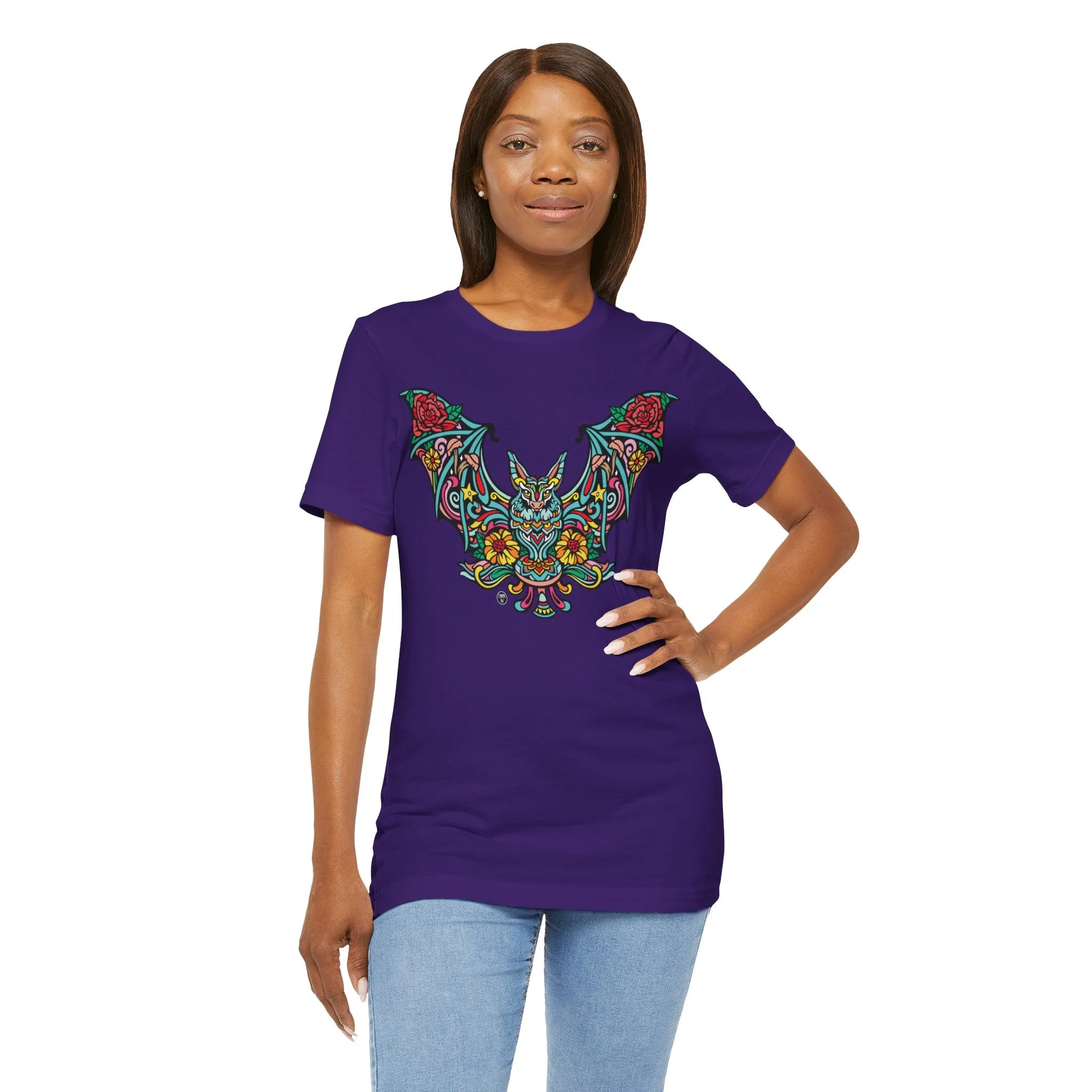 Batshroom Halloween 2024 | Art T-Shirt by Chaya Av