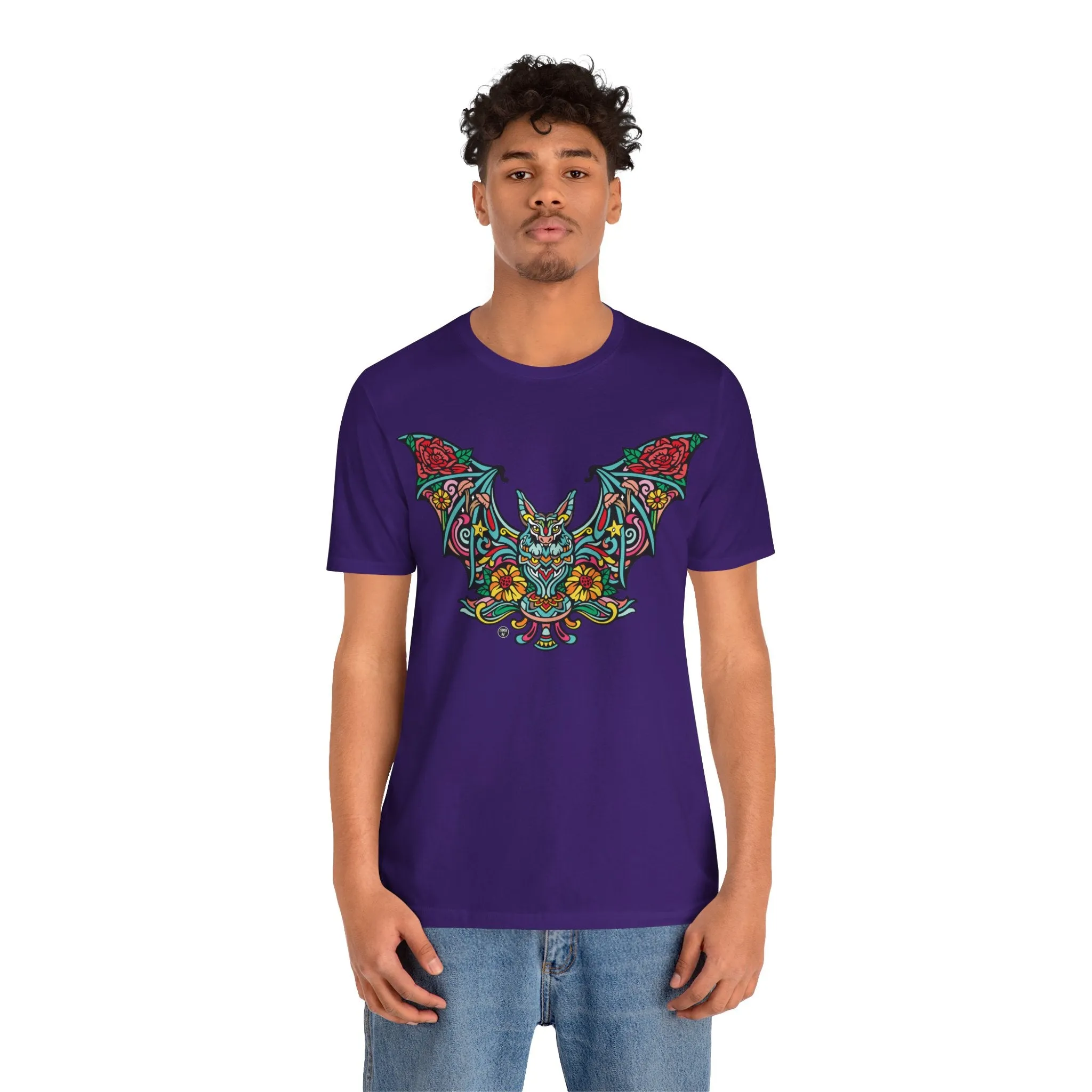 Batshroom Halloween 2024 | Art T-Shirt by Chaya Av