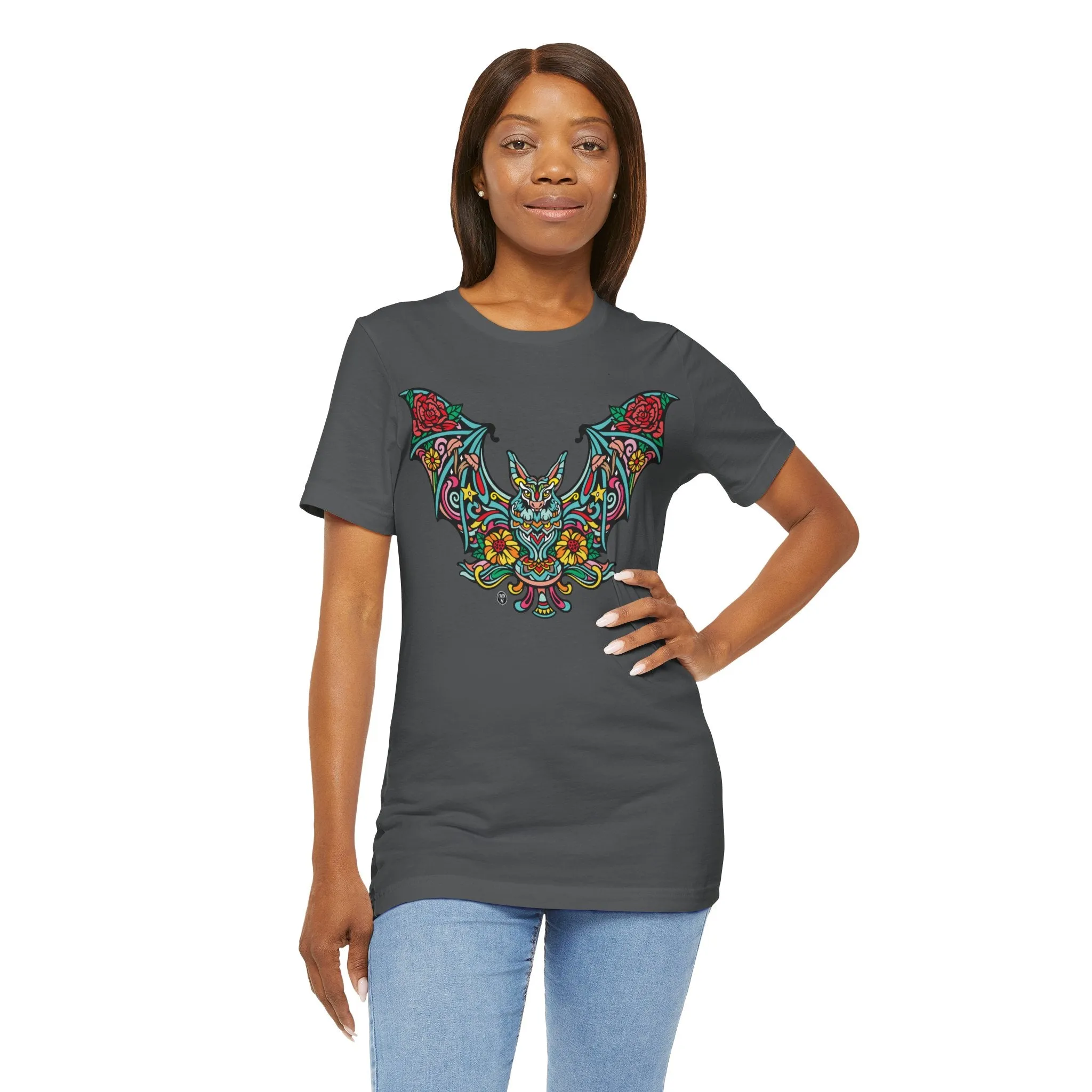Batshroom Halloween 2024 | Art T-Shirt by Chaya Av