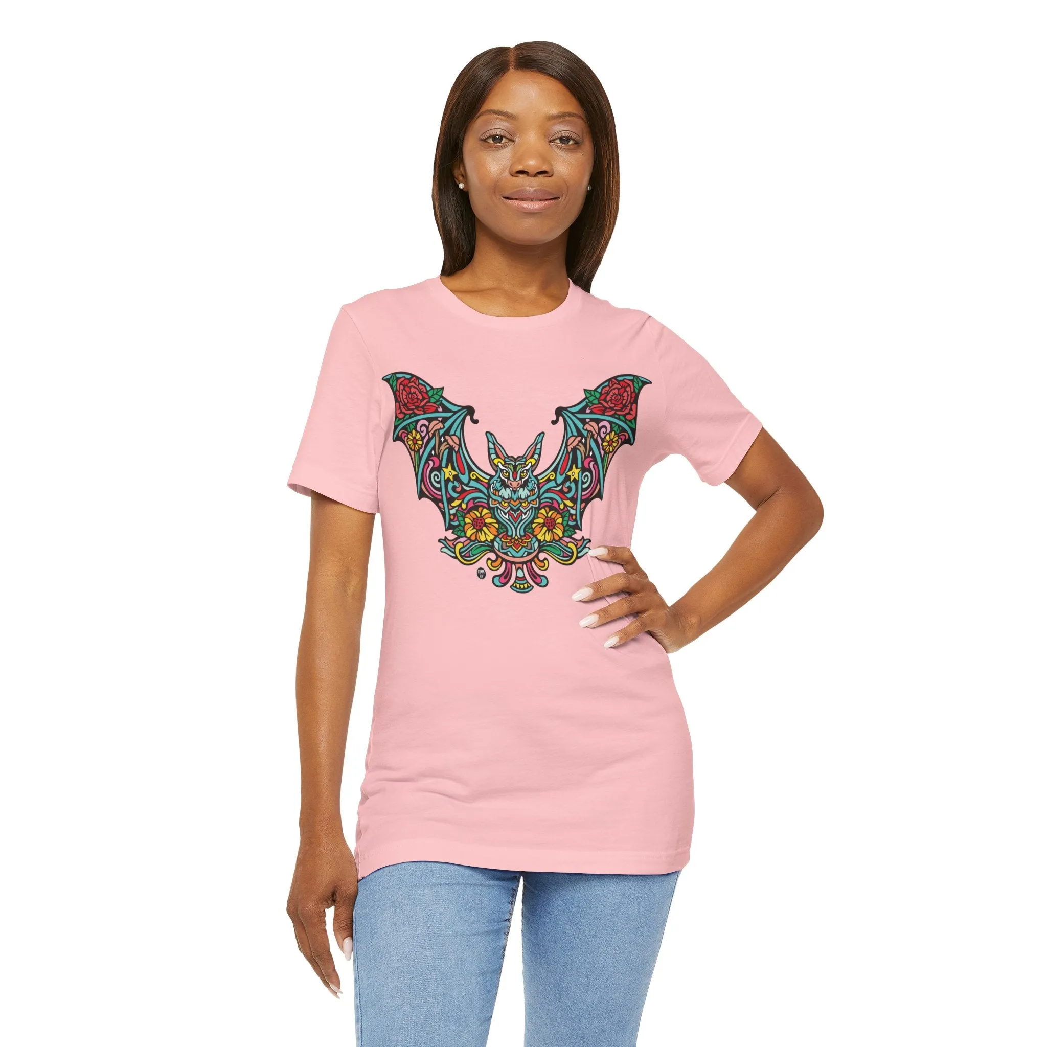 Batshroom Halloween 2024 | Art T-Shirt by Chaya Av