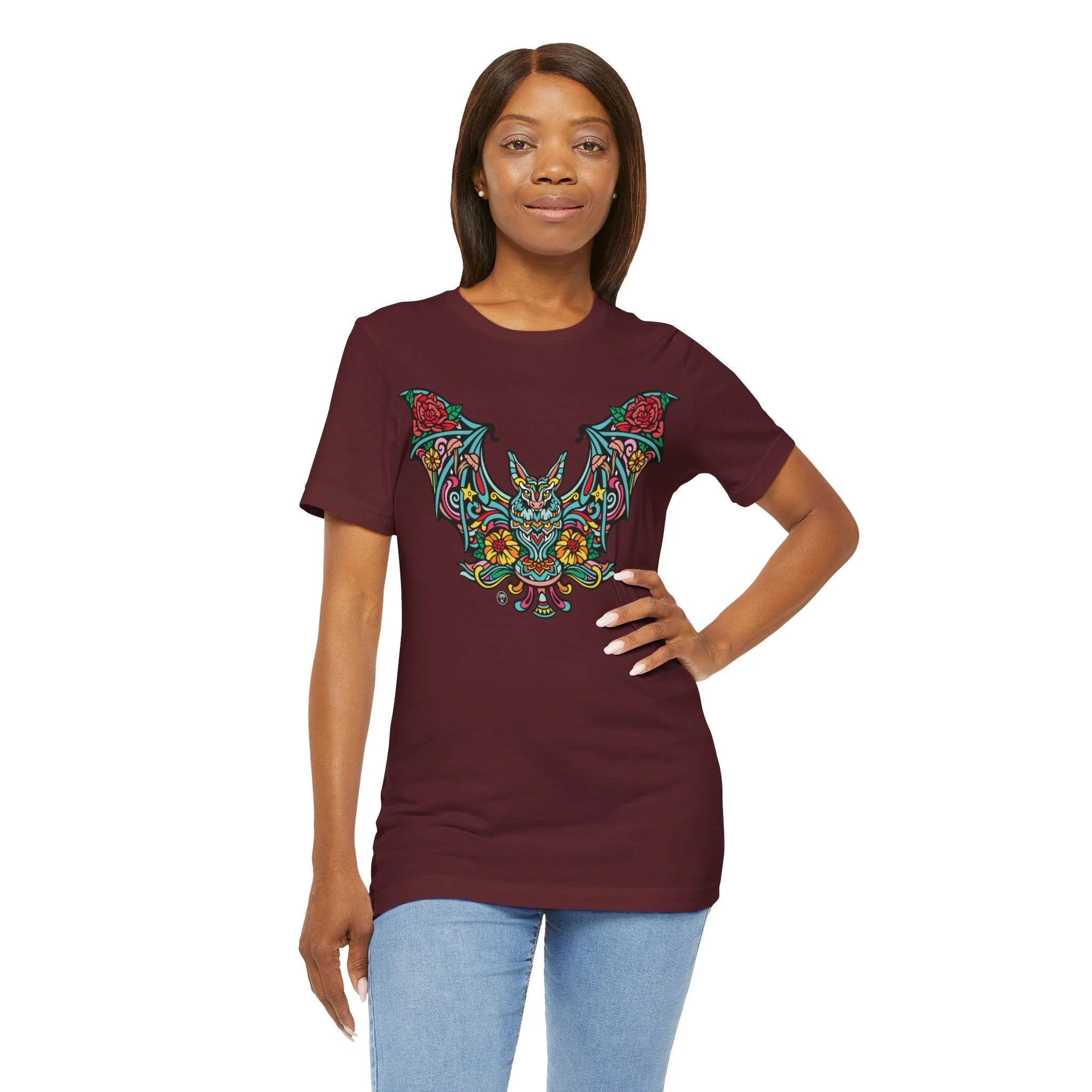 Batshroom Halloween 2024 | Art T-Shirt by Chaya Av