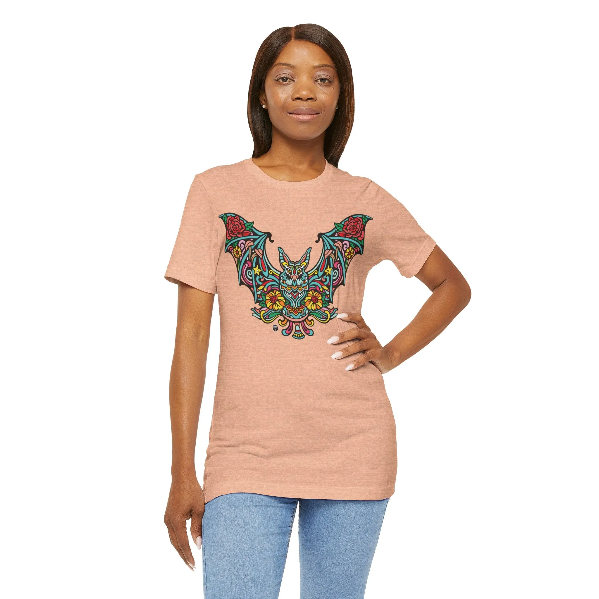 Batshroom Halloween 2024 | Art T-Shirt by Chaya Av