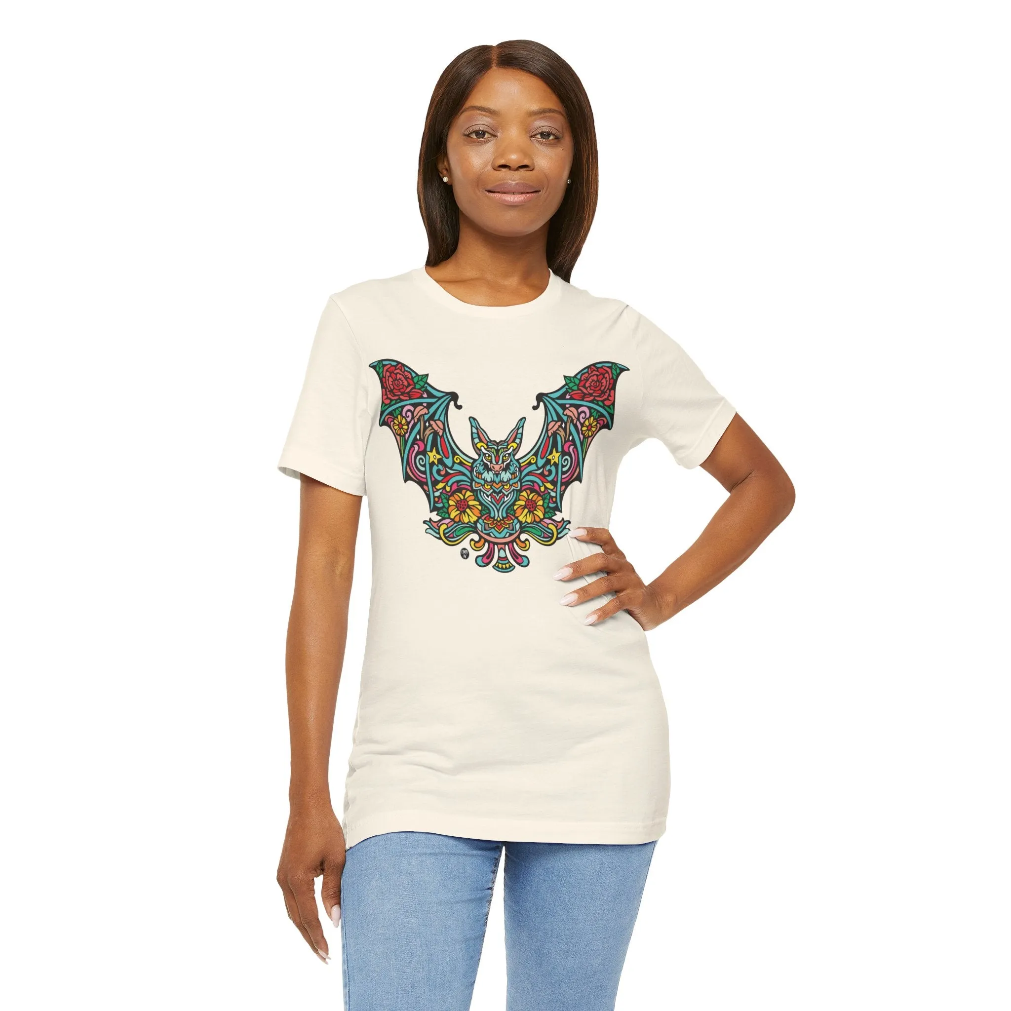 Batshroom Halloween 2024 | Art T-Shirt by Chaya Av