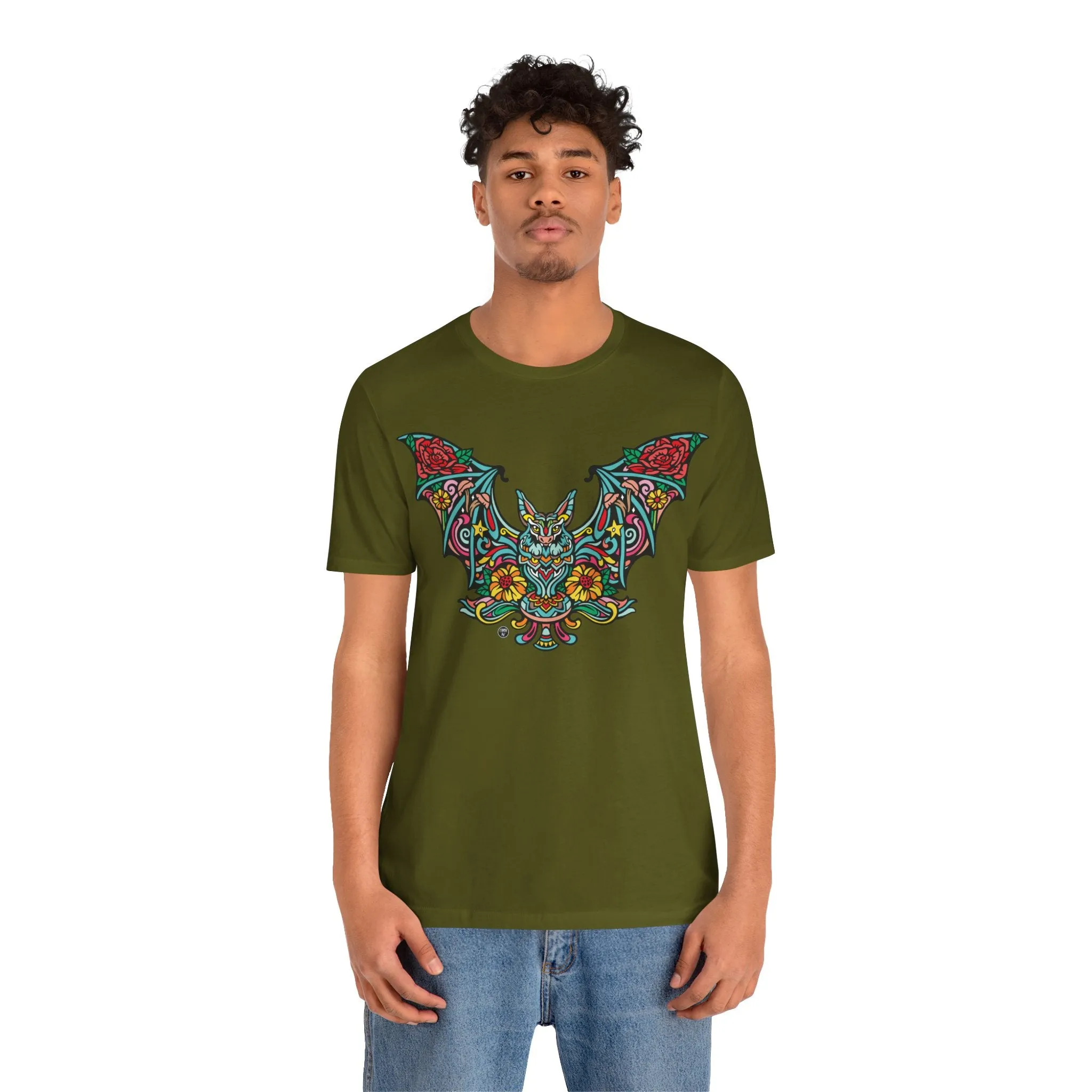 Batshroom Halloween 2024 | Art T-Shirt by Chaya Av