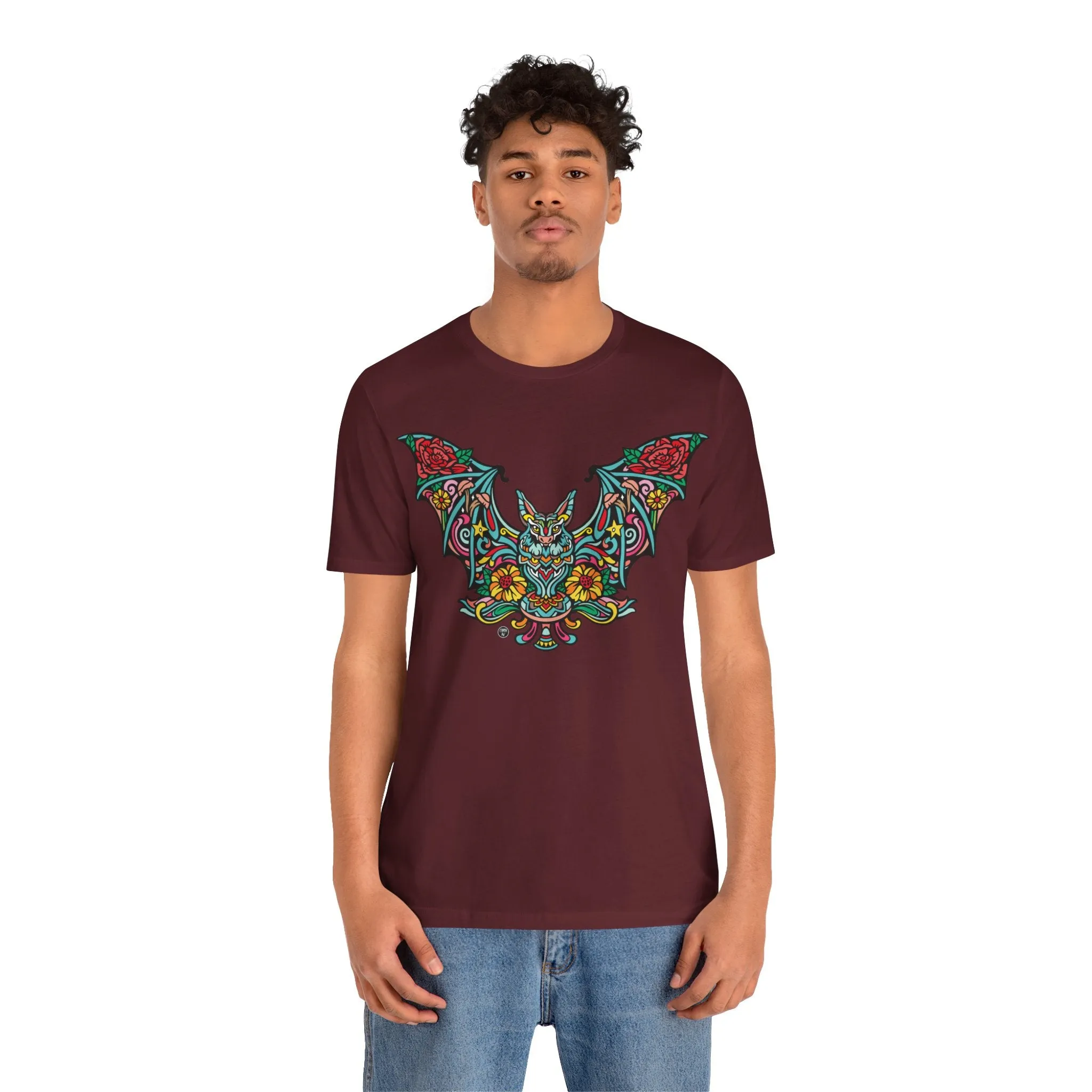 Batshroom Halloween 2024 | Art T-Shirt by Chaya Av