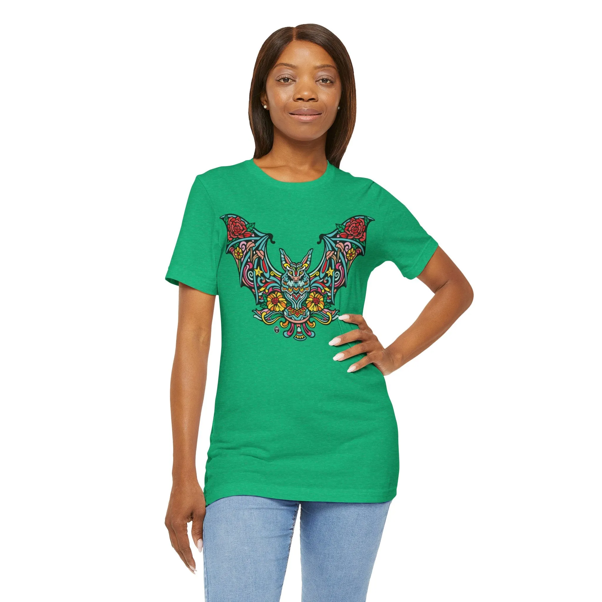 Batshroom Halloween 2024 | Art T-Shirt by Chaya Av