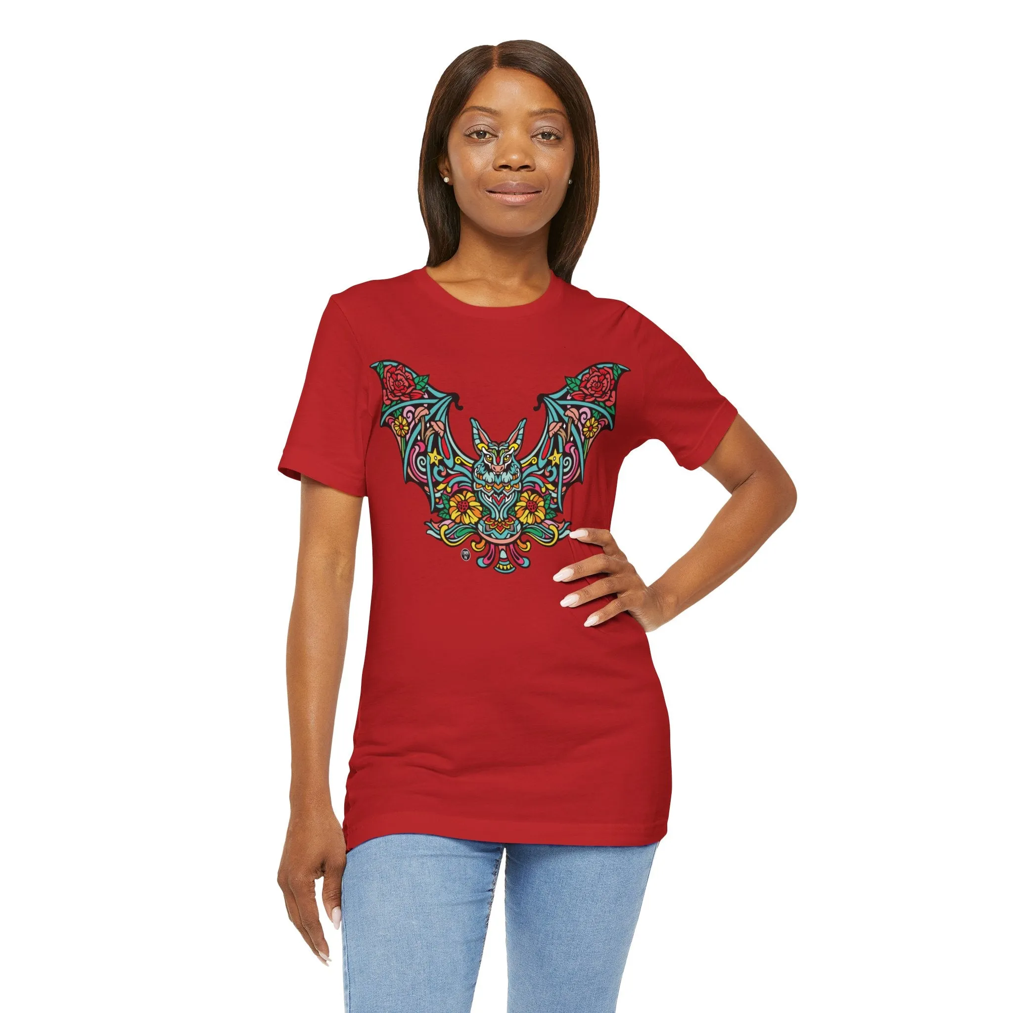 Batshroom Halloween 2024 | Art T-Shirt by Chaya Av