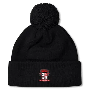 Battleship Women's Rugby Pom Pom Beanie by Canterbury