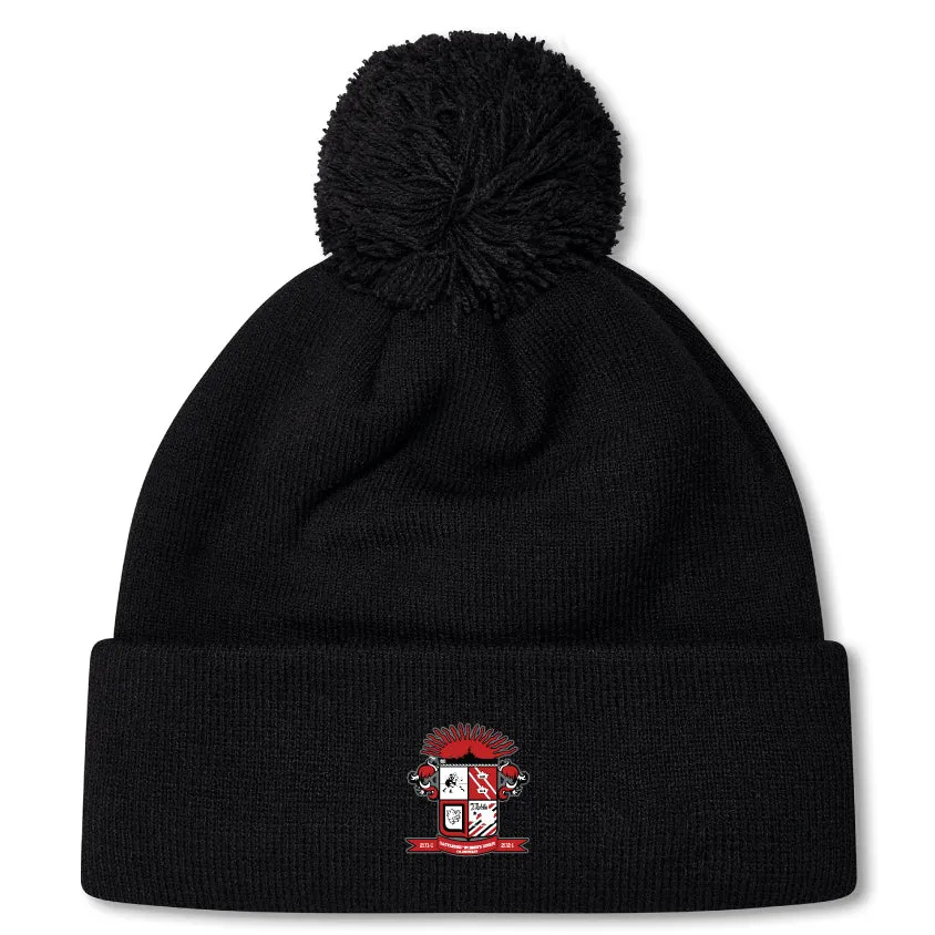Battleship Women's Rugby Pom Pom Beanie by Canterbury
