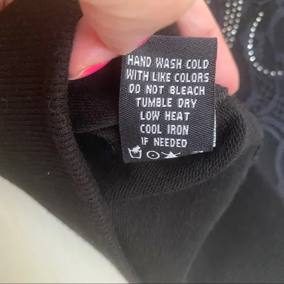 BCBGMaxAzria Black Lace Jacket Embellished Size XL