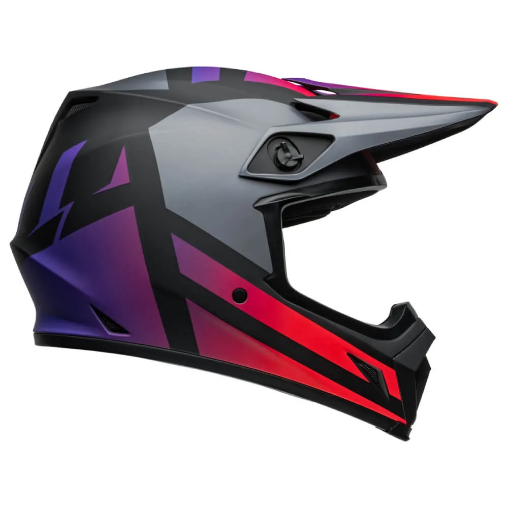 Bell MX-9 MIPS Helmet Alter Ego Matte Black / Red