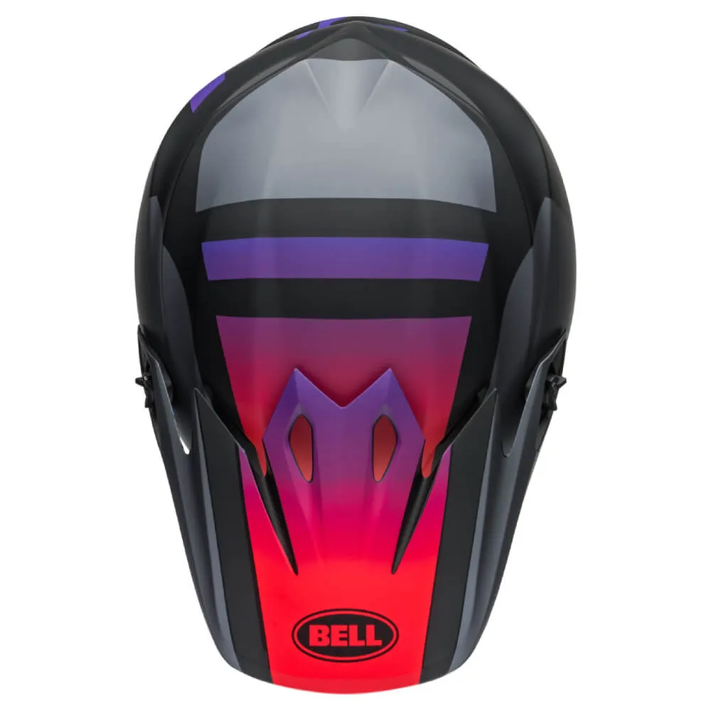Bell MX-9 MIPS Helmet Alter Ego Matte Black / Red