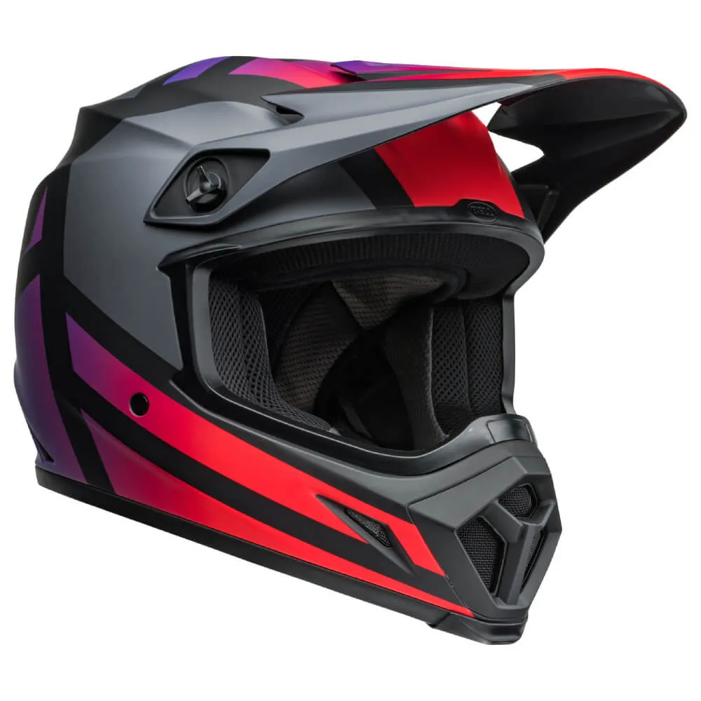 Bell MX-9 MIPS Helmet Alter Ego Matte Black / Red