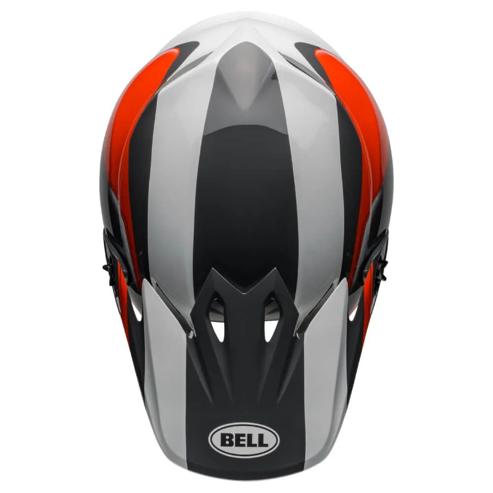 Bell MX-9 MIPS Helmet Dart Gloss Charcoal / Orange