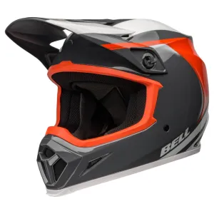 Bell MX-9 MIPS Helmet Dart Gloss Charcoal / Orange