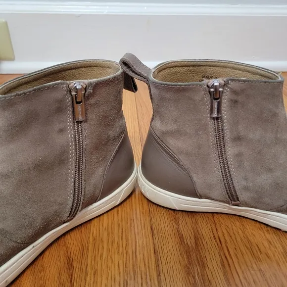 Birkenstock Myra Women's Tan Suede Leather Boots Sz 38 US 7 Neutral Comfort