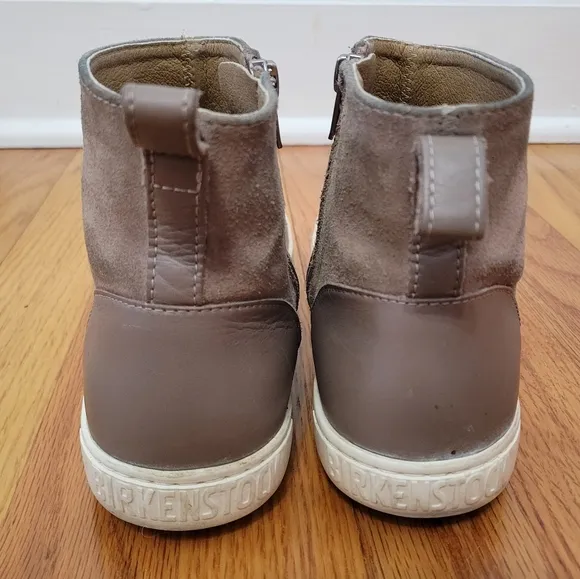 Birkenstock Myra Women's Tan Suede Leather Boots Sz 38 US 7 Neutral Comfort