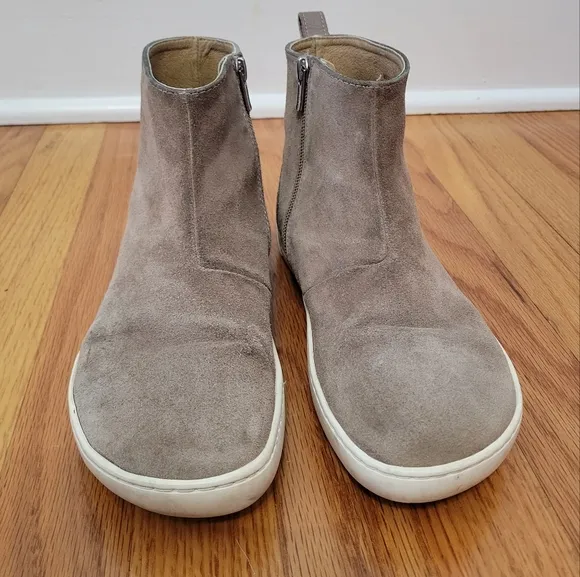 Birkenstock Myra Women's Tan Suede Leather Boots Sz 38 US 7 Neutral Comfort