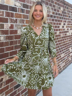 Bissy Dress (Floral Studies)