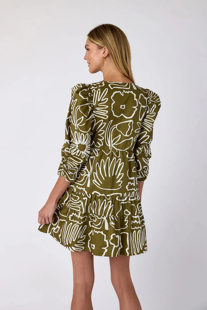 Bissy Dress (Floral Studies)