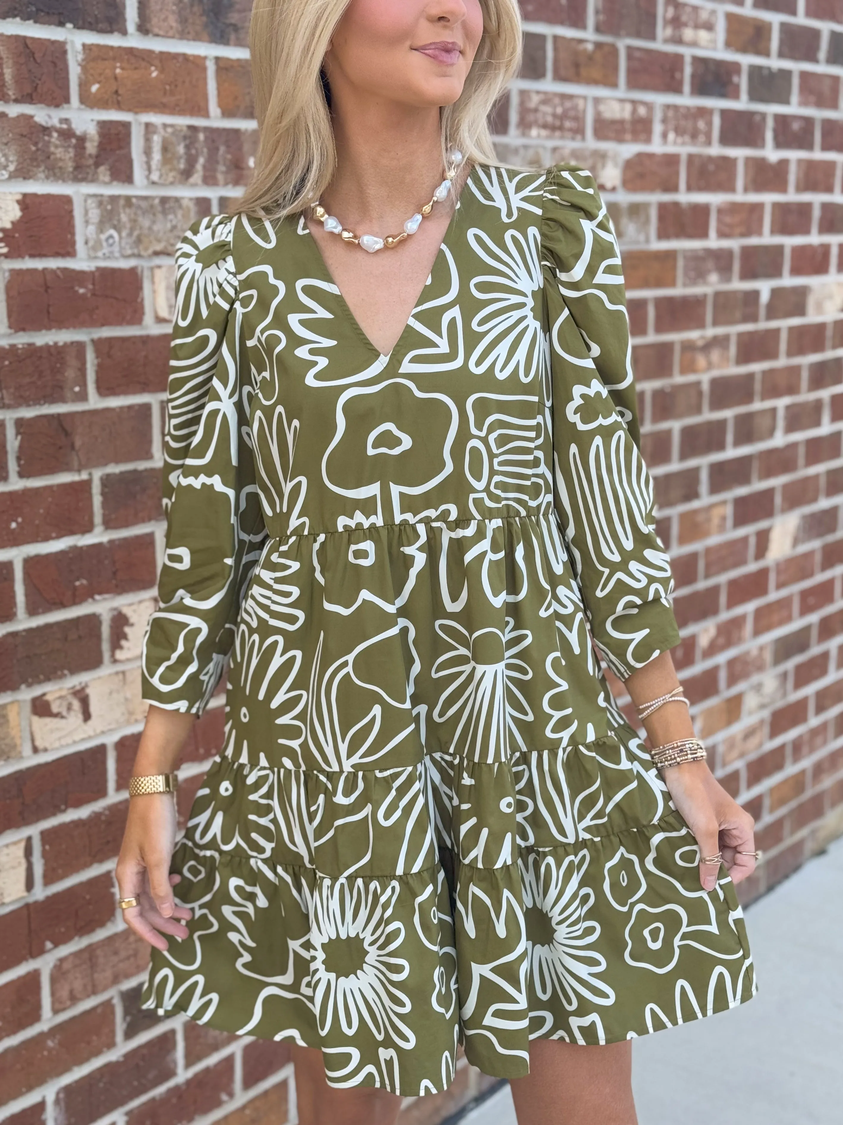 Bissy Dress (Floral Studies)