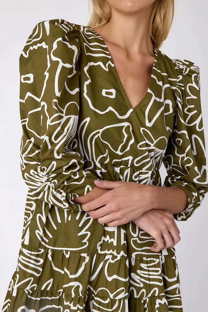 Bissy Dress (Floral Studies)