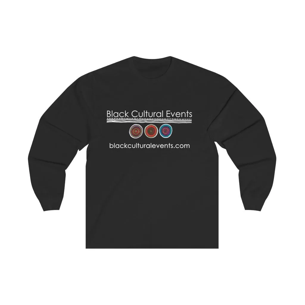 Black Cultural Events Unisex Long Sleeve T-Shirt