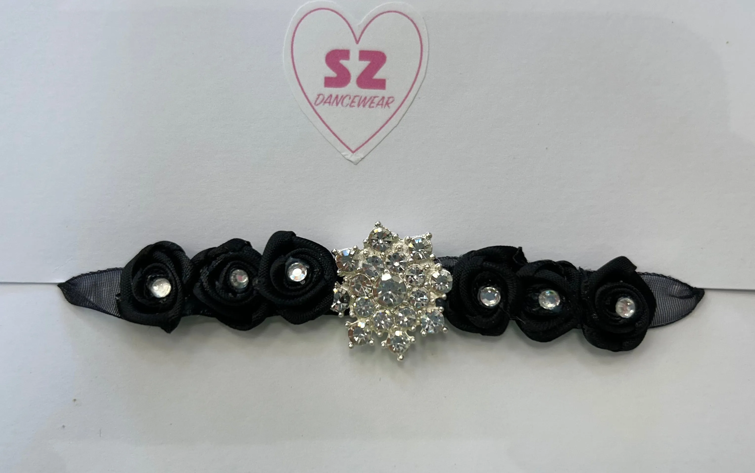 Black Sparkly Bunwrap