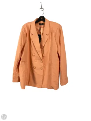 Blazer By Pretty Little Thing In Coral, Size: 14