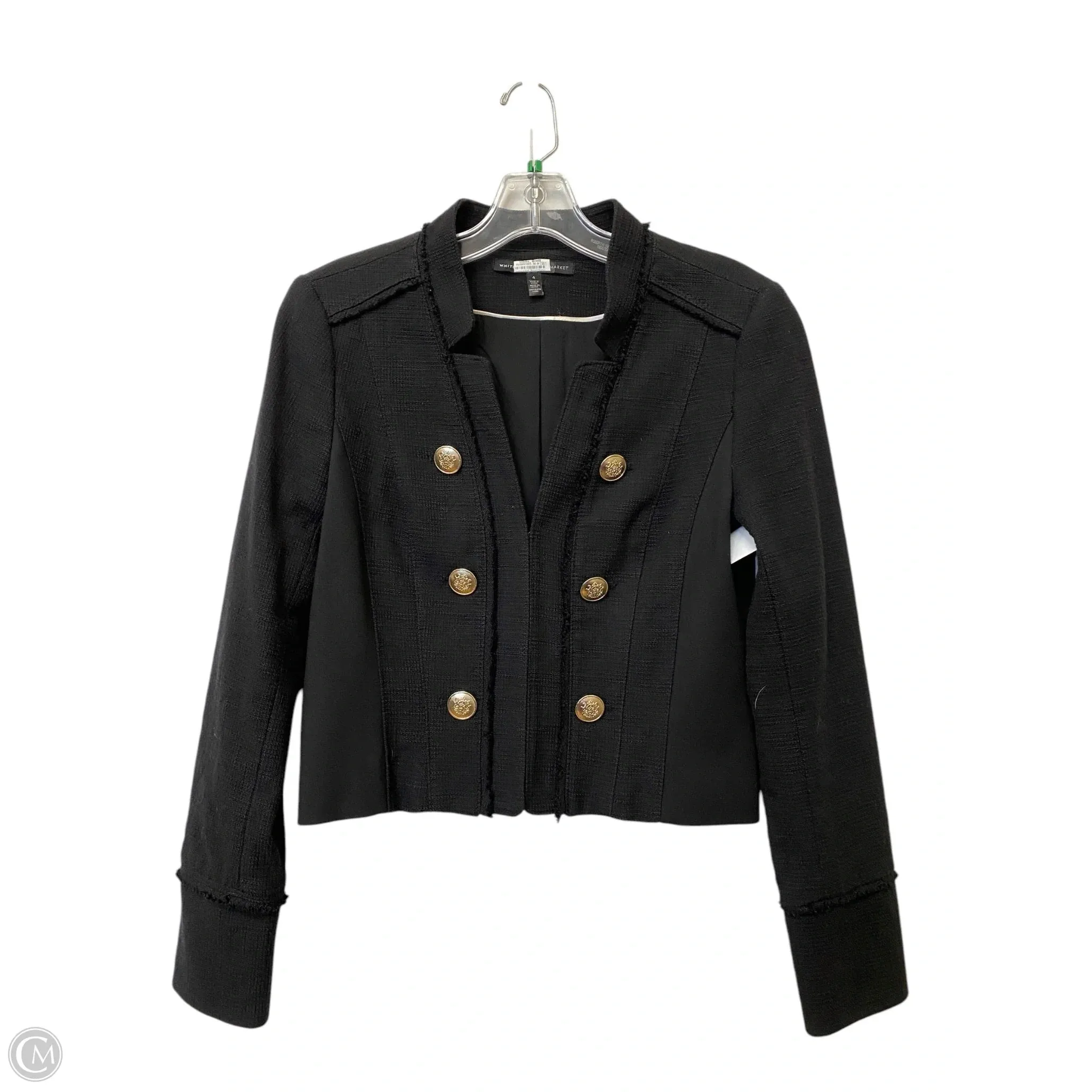 Blazer By White House Black Market In Black, Size: 4