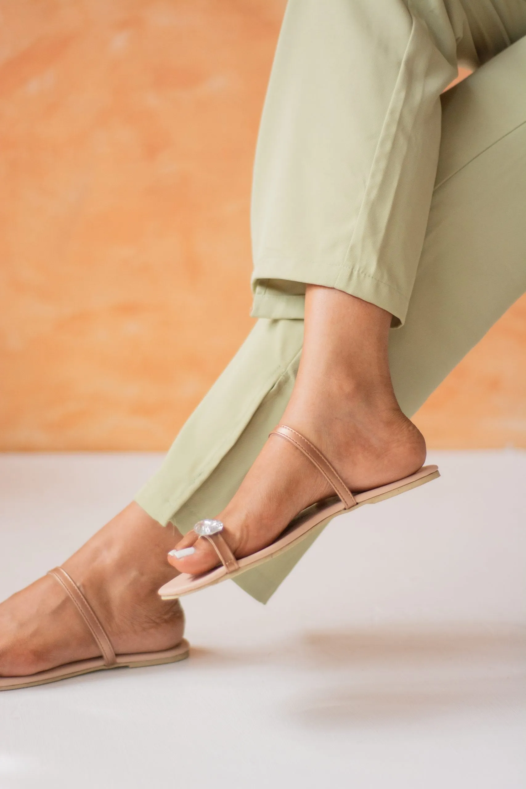 Blossom Stone Embellished Sandals