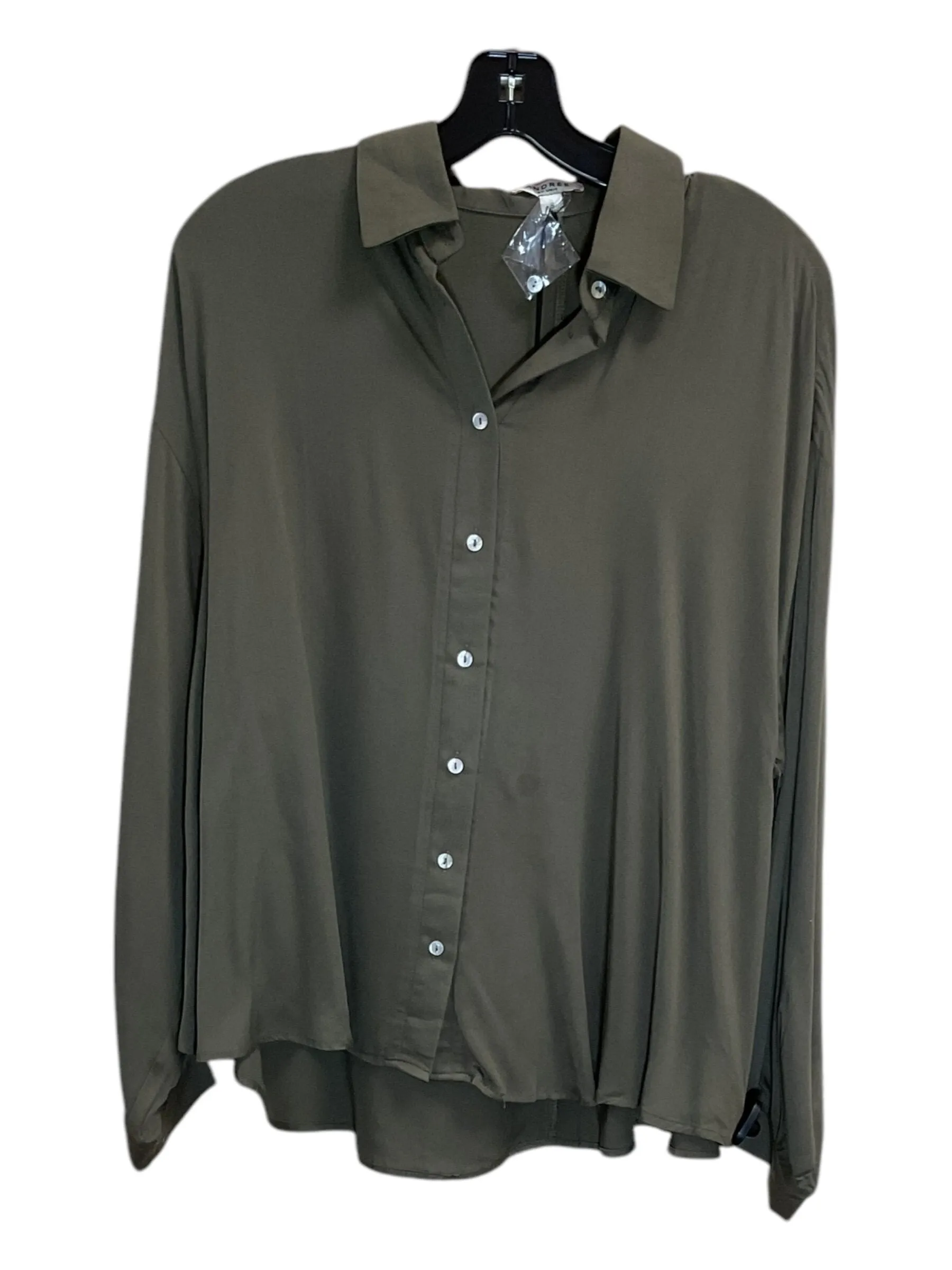 Blouse Long Sleeve By Andree By Unit  Size: S