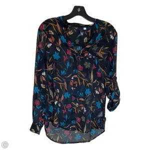 Blouse Long Sleeve By Kut In Black, Size: S