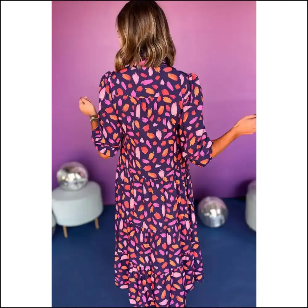 Blue Abstract Print Maxi Dress: from Zero to Heroically Chic 🦸‍♀️ Needful Things