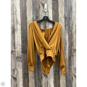 Bodysuit By Cme In Bronze, Size: S