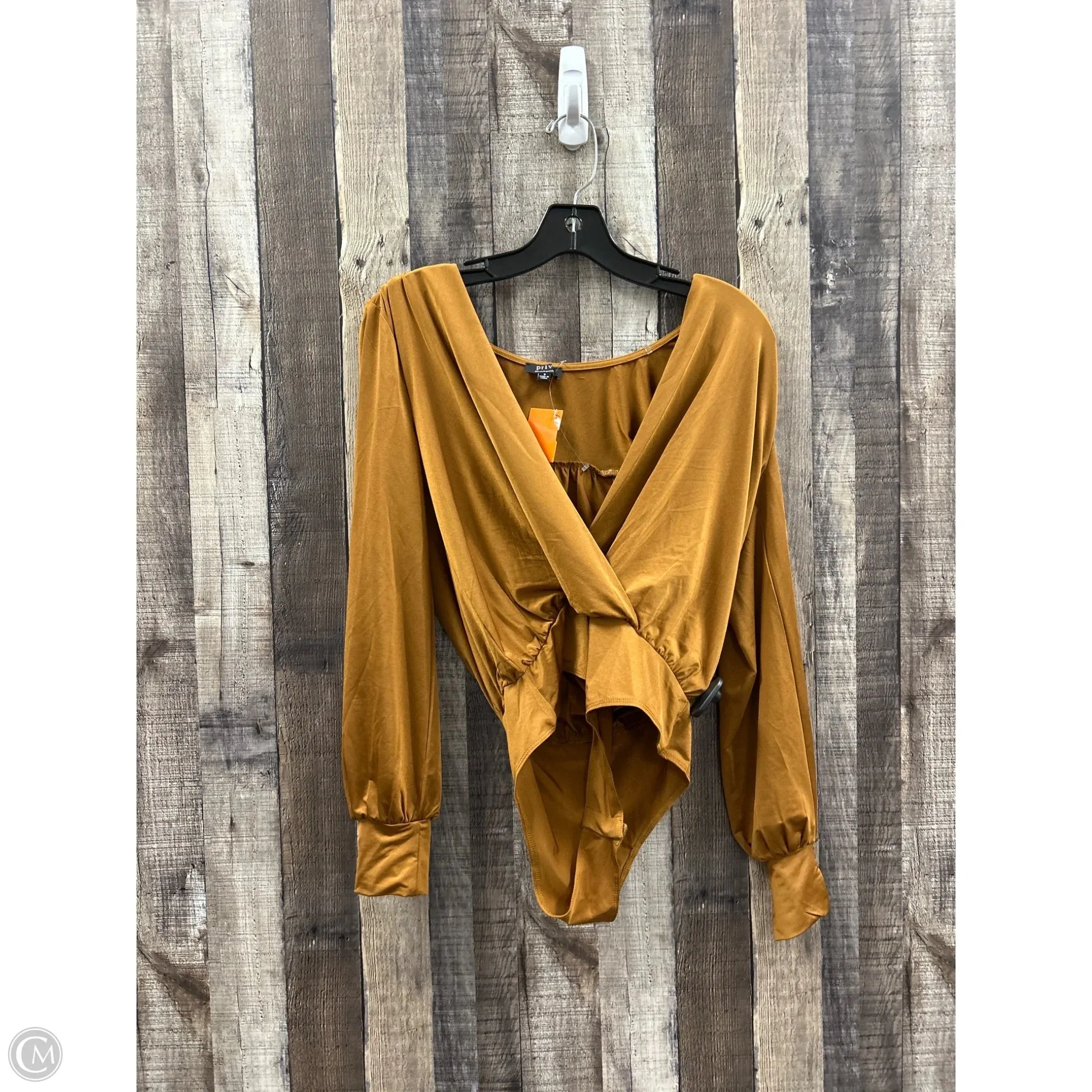 Bodysuit By Cme In Bronze, Size: S