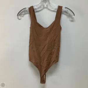 Bodysuit By Free People In Brown, Size: Xs